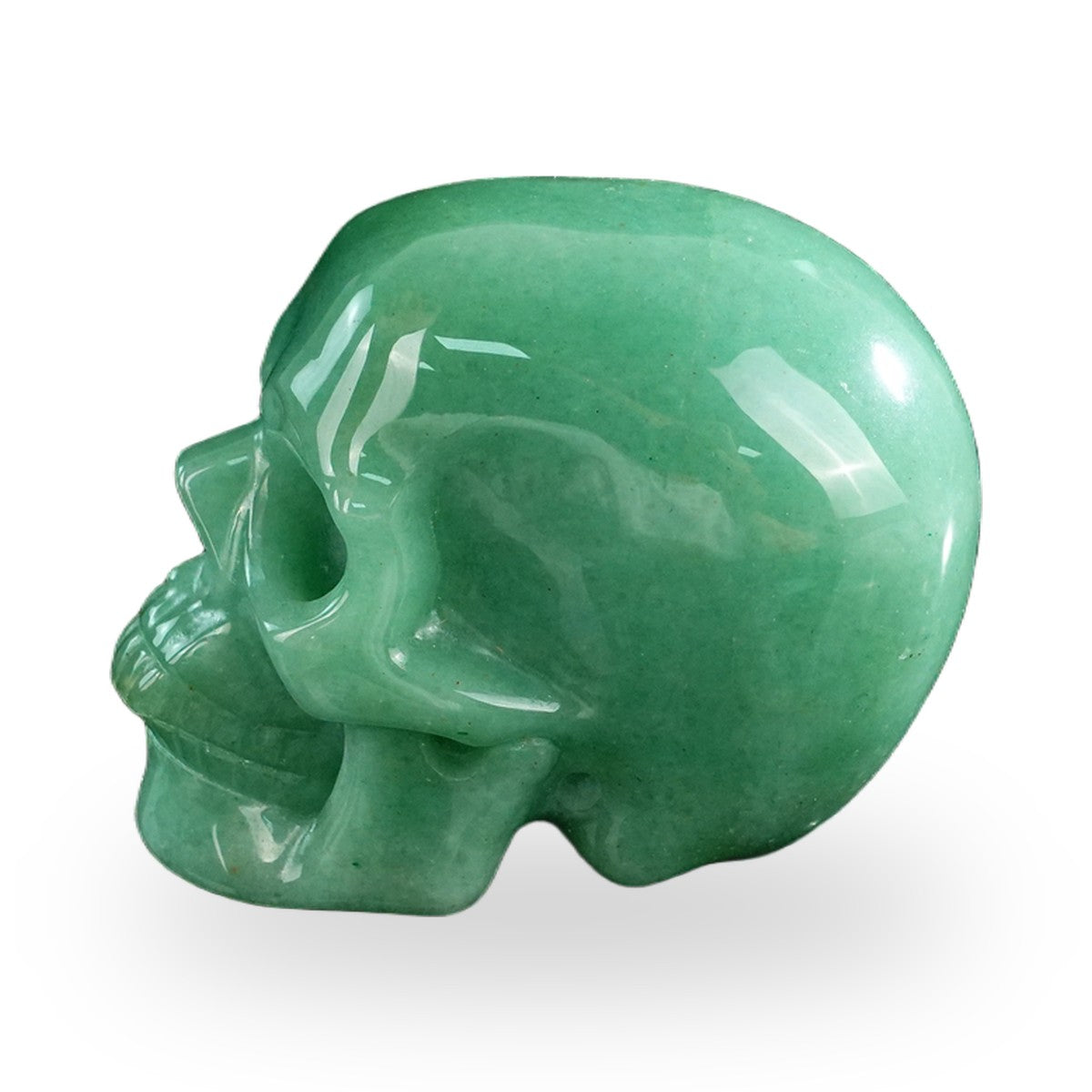 Green Aventurine crystal skull 3" SKH30GA18 photo 7