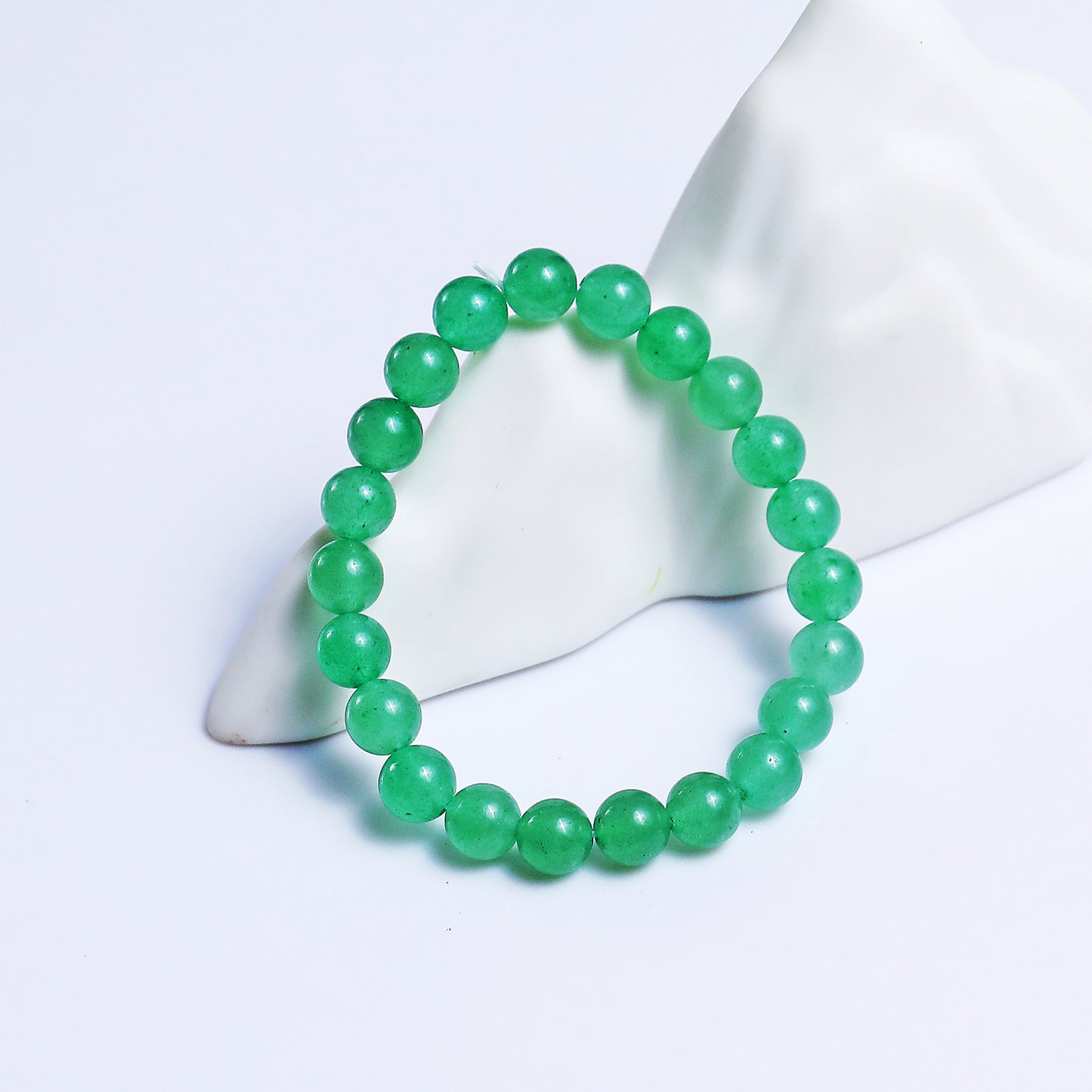Natural Green Aventurine Beads Bracelet,Healing Energy Bracelet,Handcrafted Gift