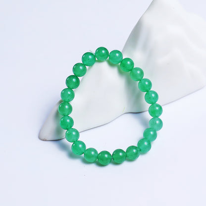 Natural Green Aventurine Beads Bracelet,Healing Energy Bracelet,Handcrafted Gift