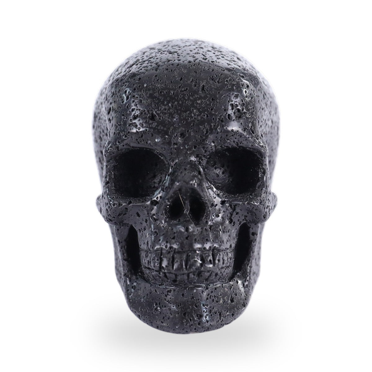 Hot Lava Stones crystal skull 3" hand carved gemstone sculpture