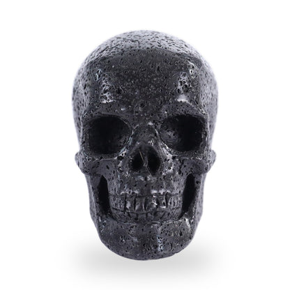 Hot Lava Stones crystal skull 3" hand carved gemstone sculpture
