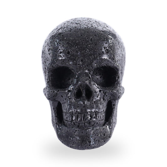 Hot Lava Stones crystal skull 3" hand carved gemstone sculpture