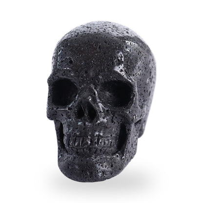 Hot Lava Stones crystal skull 3" hand carved view 2