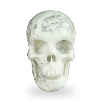Howlite crystal skull 2.2" SKH20HL04 photo 1