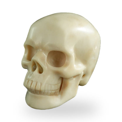 Ivory Jade crystal skull 3" SKH30IJ01 view 8