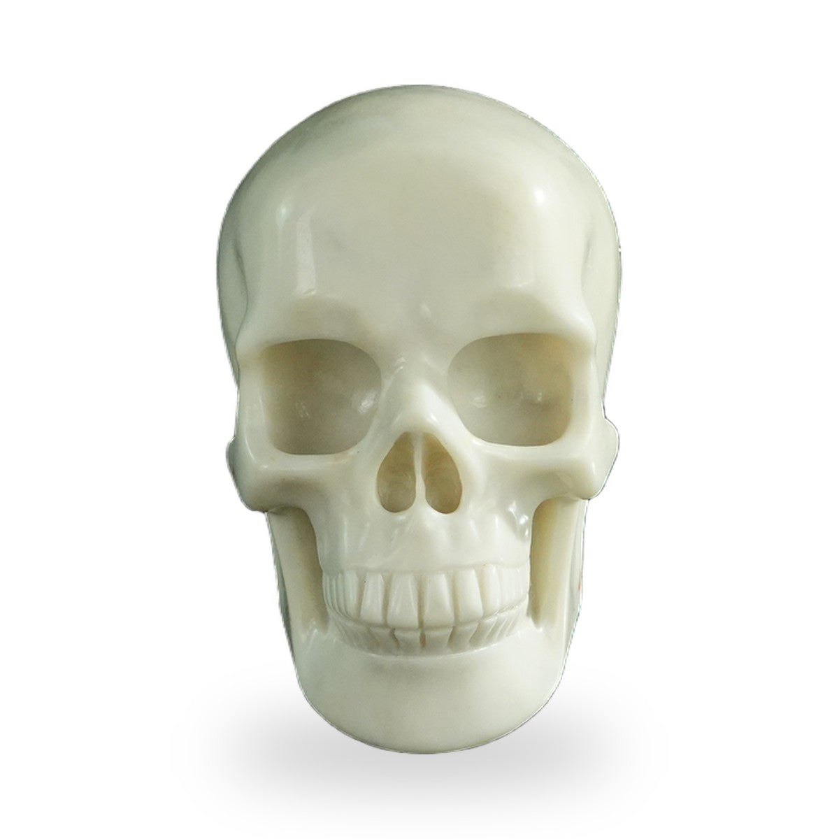 Ivory Jade crystal skull 3" SKH30IJ03 photo 1