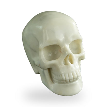 Ivory Jade crystal skull 3" SKH30IJ03 photo 2