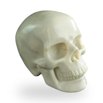 Ivory Jade crystal skull 3" SKH30IJ03 photo 3