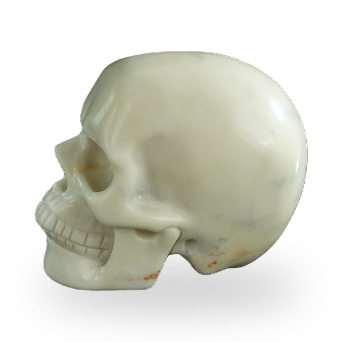 Ivory Jade crystal skull 3" SKH30IJ03 photo 5