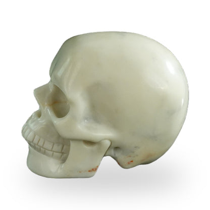 Ivory Jade crystal skull 3" SKH30IJ03 photo 5