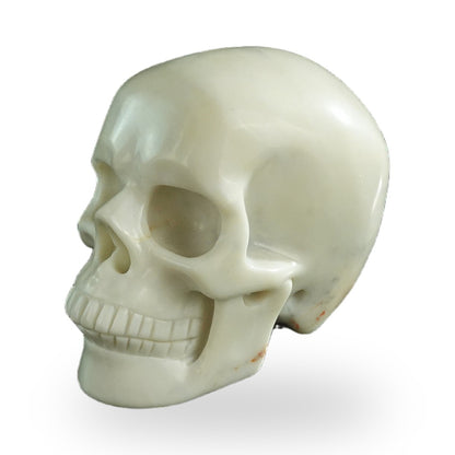 Ivory Jade crystal skull 3" SKH30IJ03 photo 6
