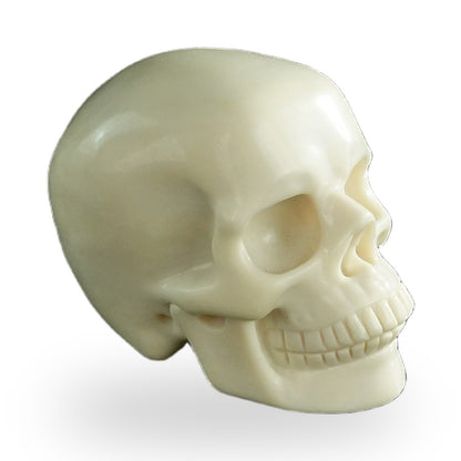 Ivory Jade crystal skull 3" SKH30IJ04 photo 4
