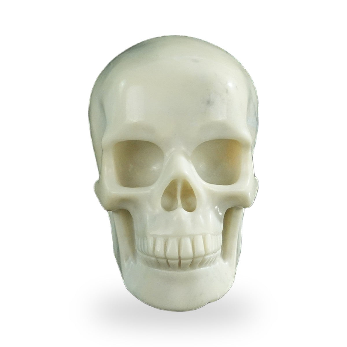 Ivory Jade crystal skull 3" SKH30IJ05 photo 1