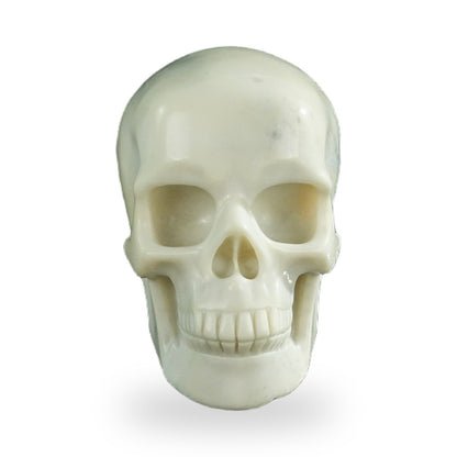 Ivory Jade crystal skull 3" SKH30IJ05 photo 1