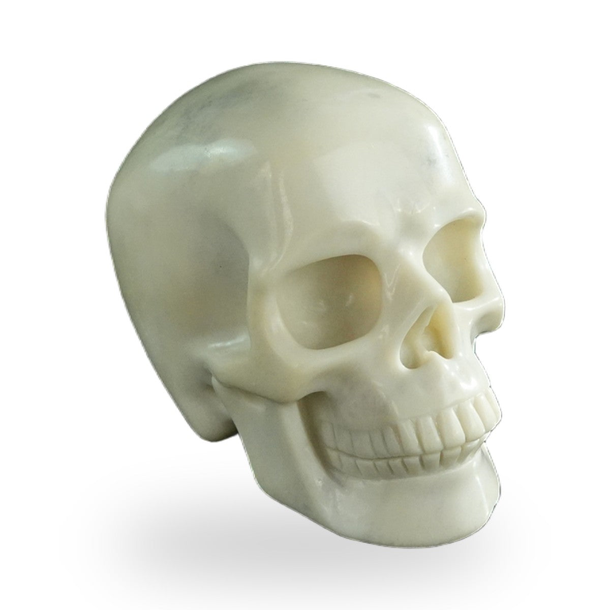 Ivory Jade crystal skull 3" SKH30IJ05 photo 3