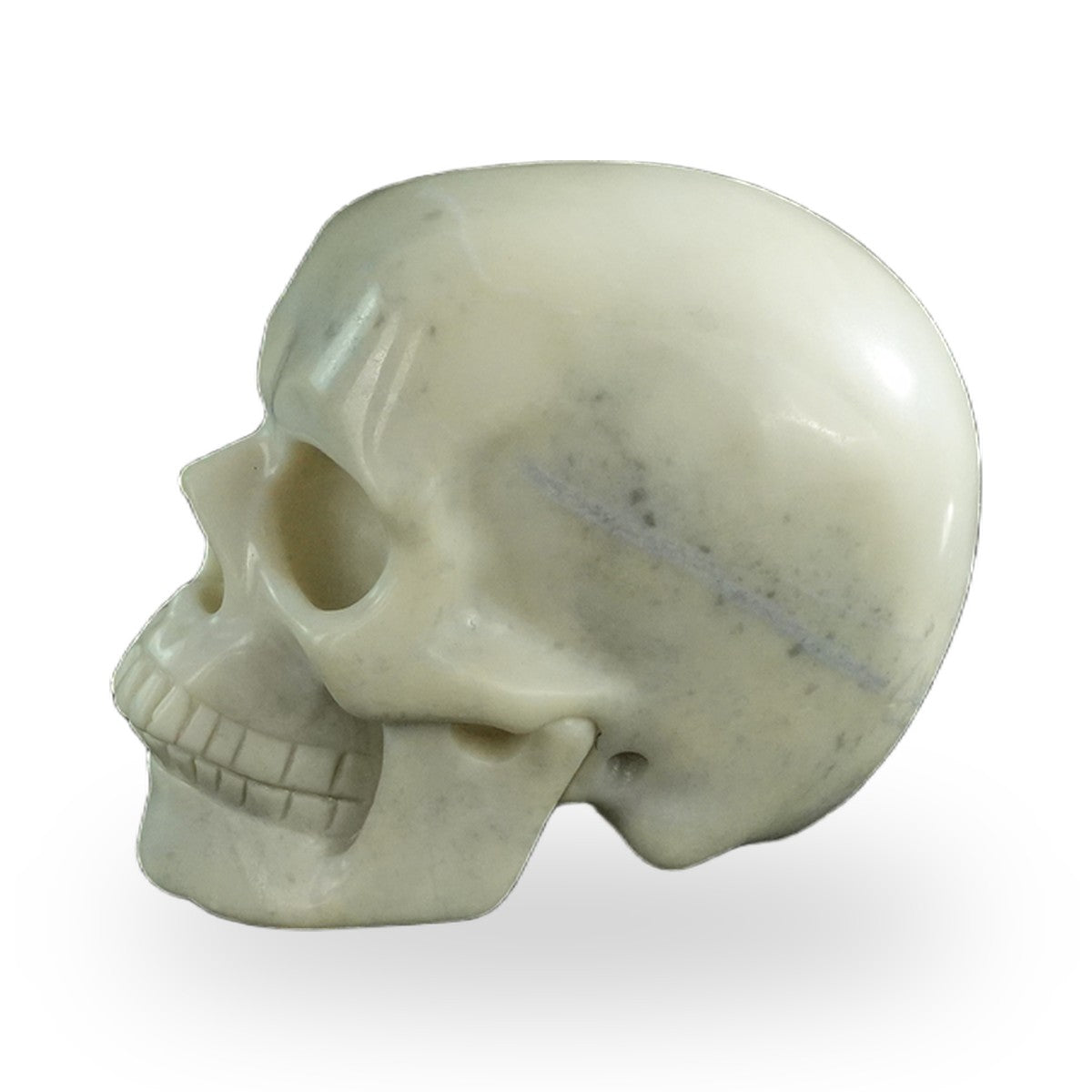 Ivory Jade crystal skull 3" SKH30IJ05 photo 6