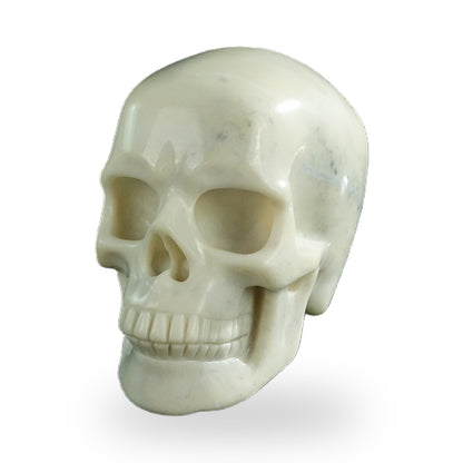 Ivory Jade crystal skull 3" SKH30IJ05 photo 8
