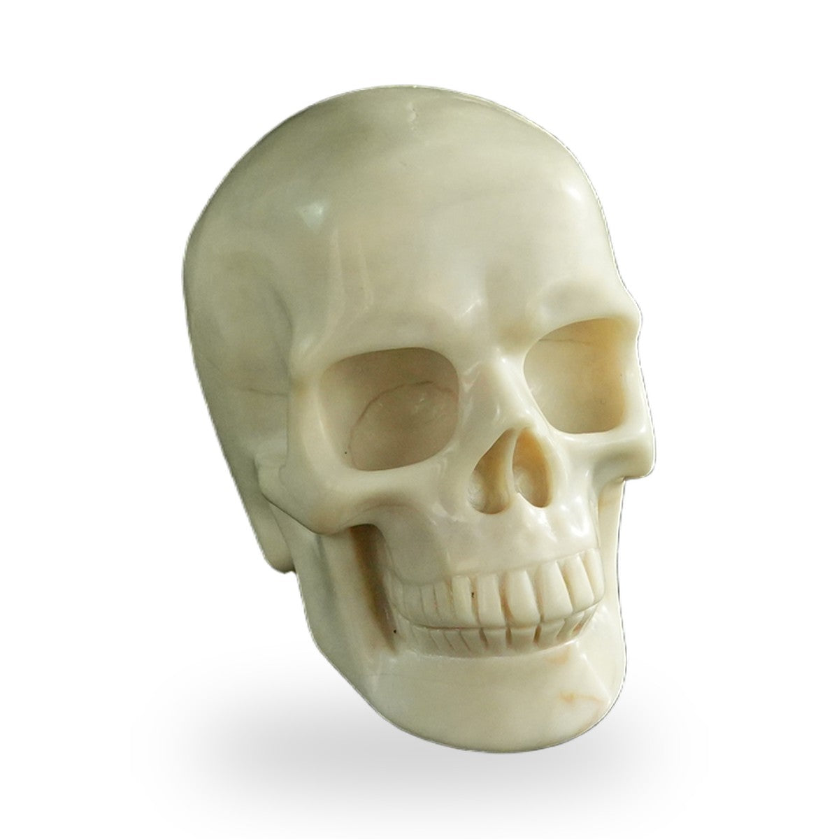 Ivory Jade crystal skull 3" SKH30IJ06 photo 2