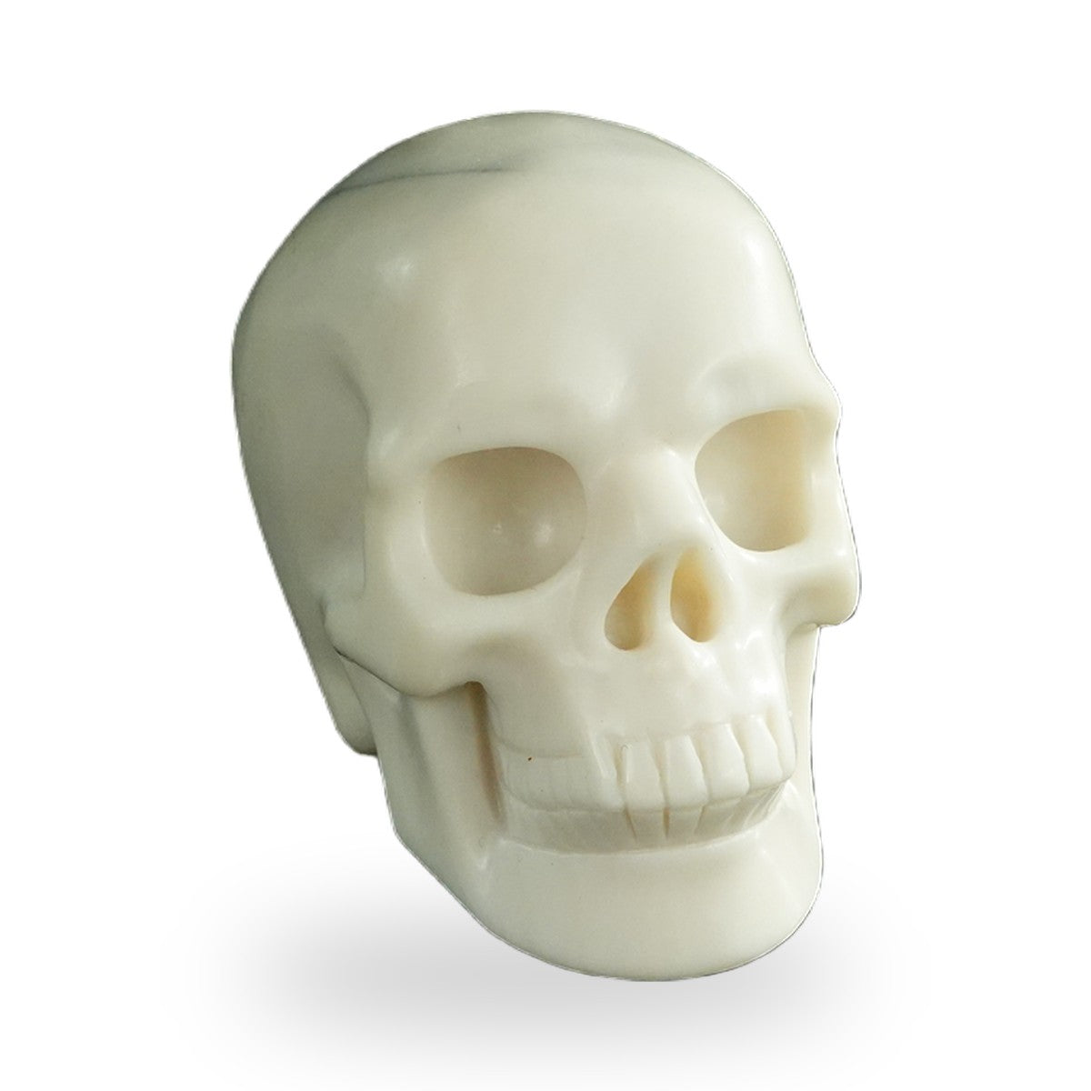 Ivory Jade crystal skull 3" SKH30IJ07 photo 3