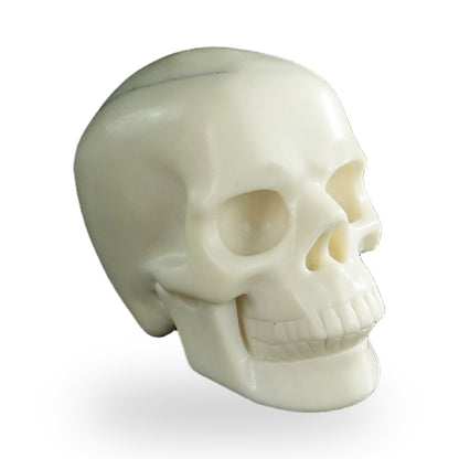 Ivory Jade crystal skull 3" SKH30IJ07 photo 4