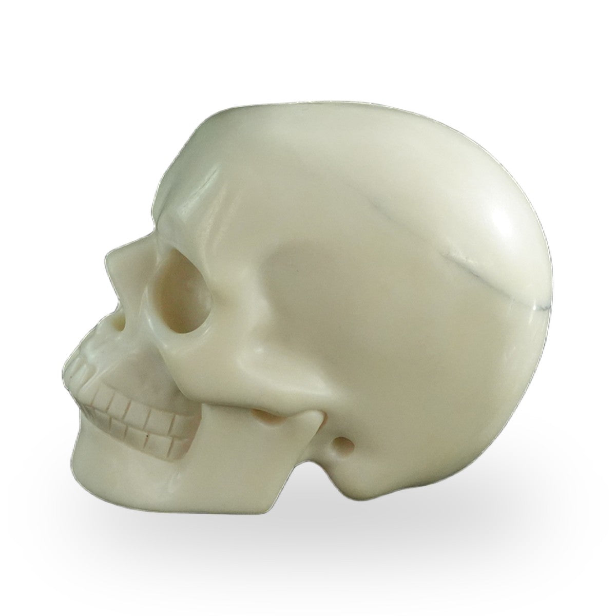 Ivory Jade crystal skull 3" SKH30IJ07 photo 7