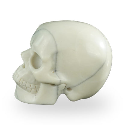 Ivory Jade crystal skull 3" SKH30IJ08 photo 5