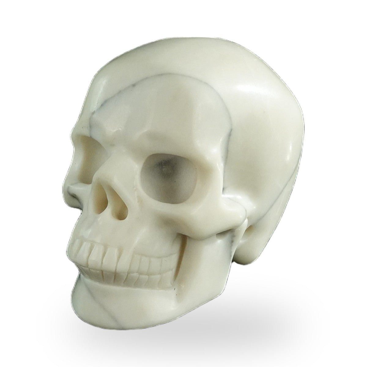 Ivory Jade crystal skull 3" SKH30IJ08 photo 7