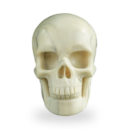 Ivory Jade crystal skull 3" SKH30IJ10 photo 1
