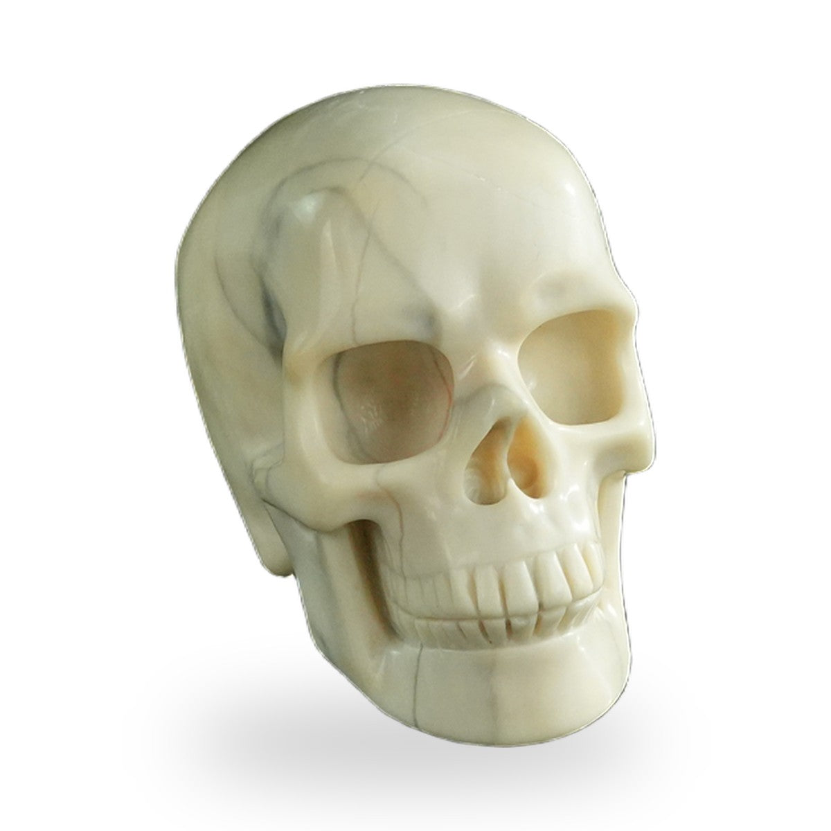Ivory Jade crystal skull 3" SKH30IJ10 photo 2