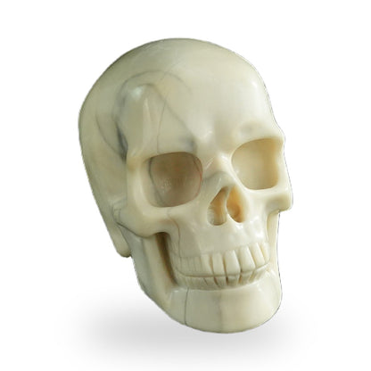 Ivory Jade crystal skull 3" SKH30IJ10 photo 2