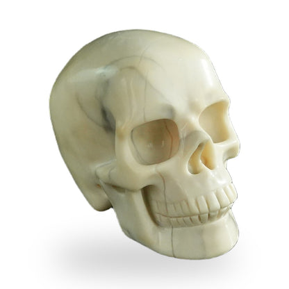Ivory Jade crystal skull 3" SKH30IJ10 photo 3