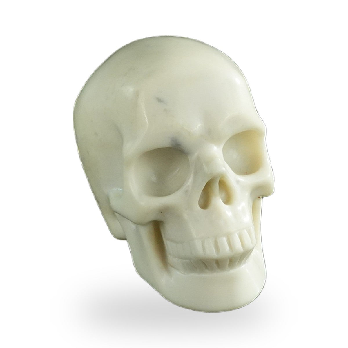 Ivory Jade crystal skull 3" SKH30IJ11 photo 2
