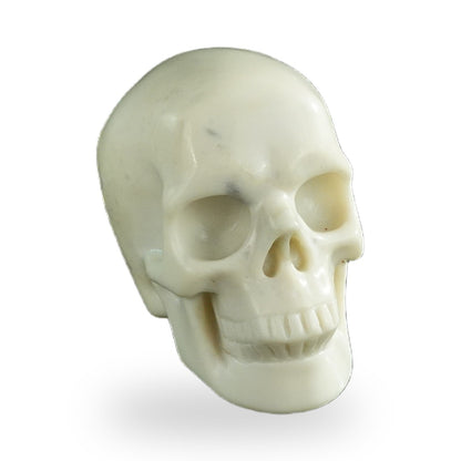 Ivory Jade crystal skull 3" SKH30IJ11 photo 2