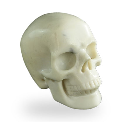Ivory Jade crystal skull 3" SKH30IJ11 photo 3