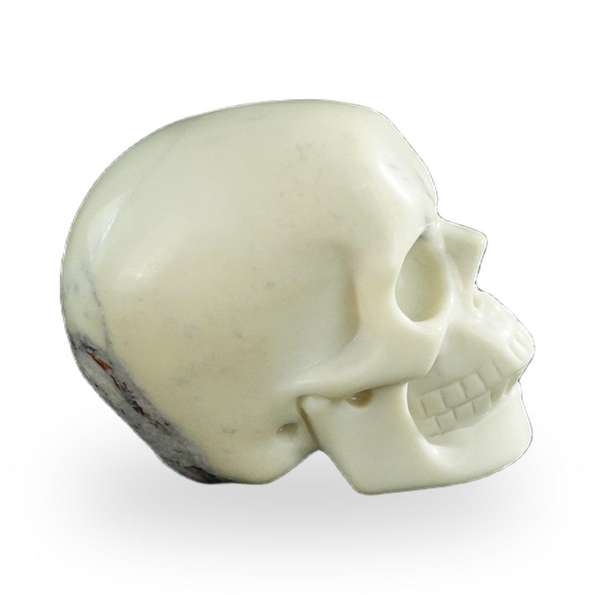Ivory Jade crystal skull 3" SKH30IJ11 photo 5