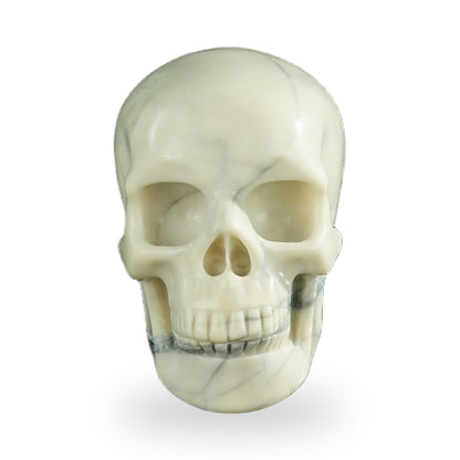 Ivory Jade crystal skull 3" SKH30IJ12 photo 1