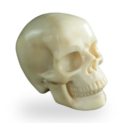 Ivory Jade crystal skull 3" SKH30IJ13 photo 3