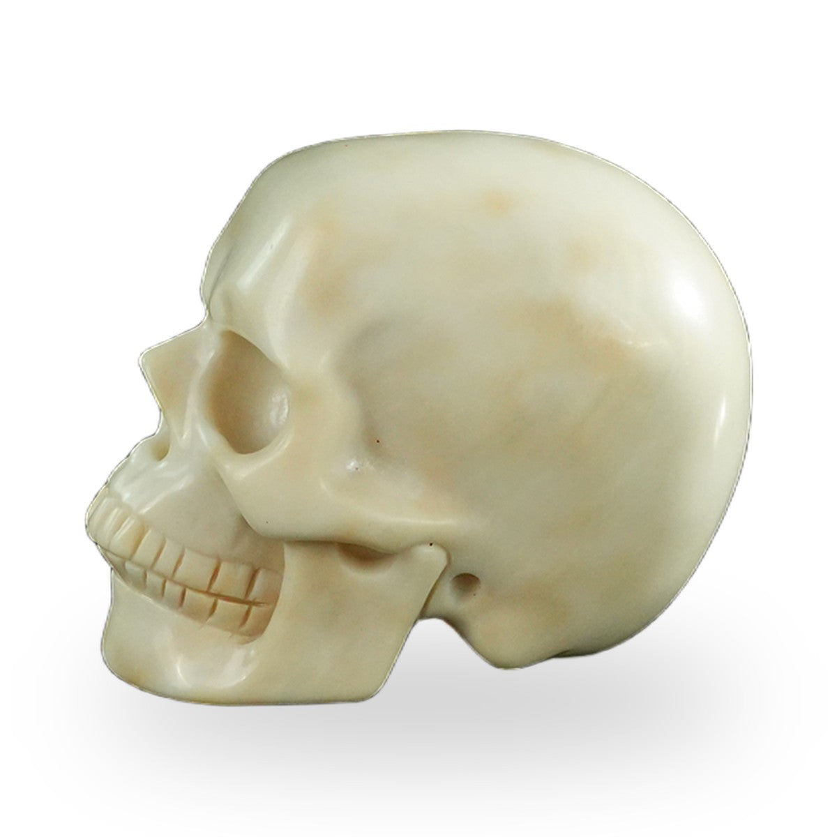 Ivory Jade crystal skull 3" SKH30IJ13 photo 6
