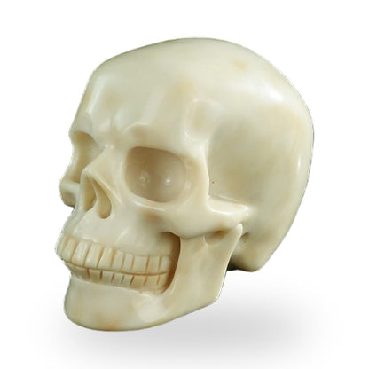 Ivory Jade crystal skull 3" SKH30IJ13 photo 8