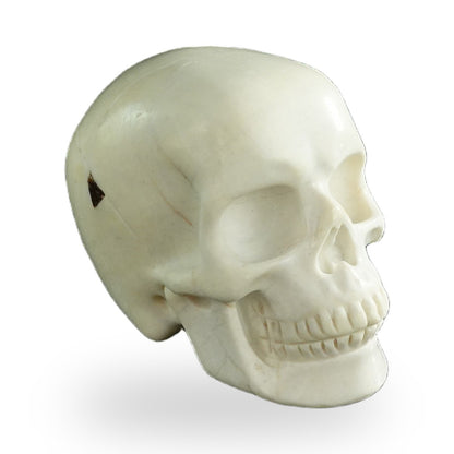 Ivory Jade crystal skull 3" SKH30IJ14 photo 3