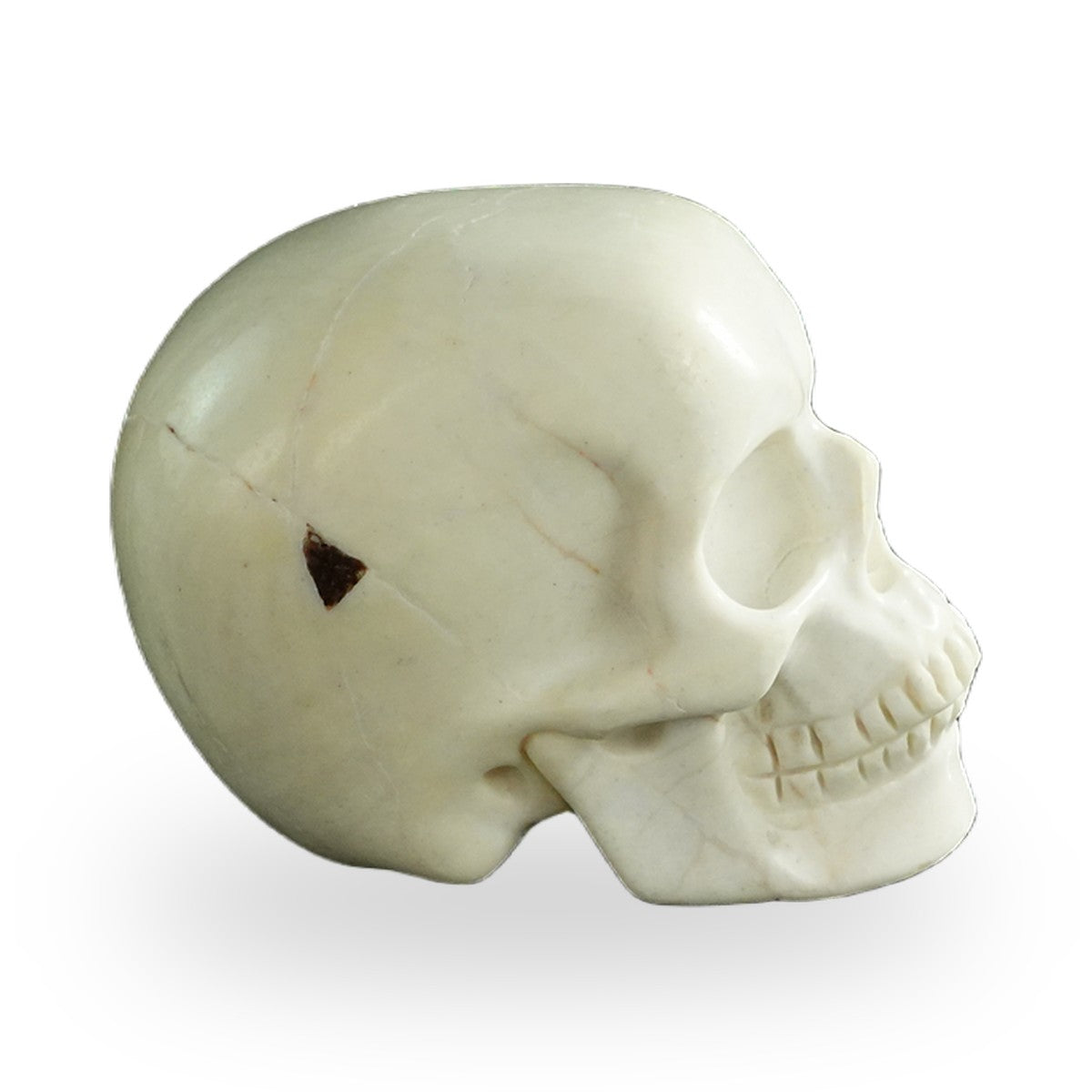 Ivory Jade crystal skull 3" SKH30IJ14 photo 4