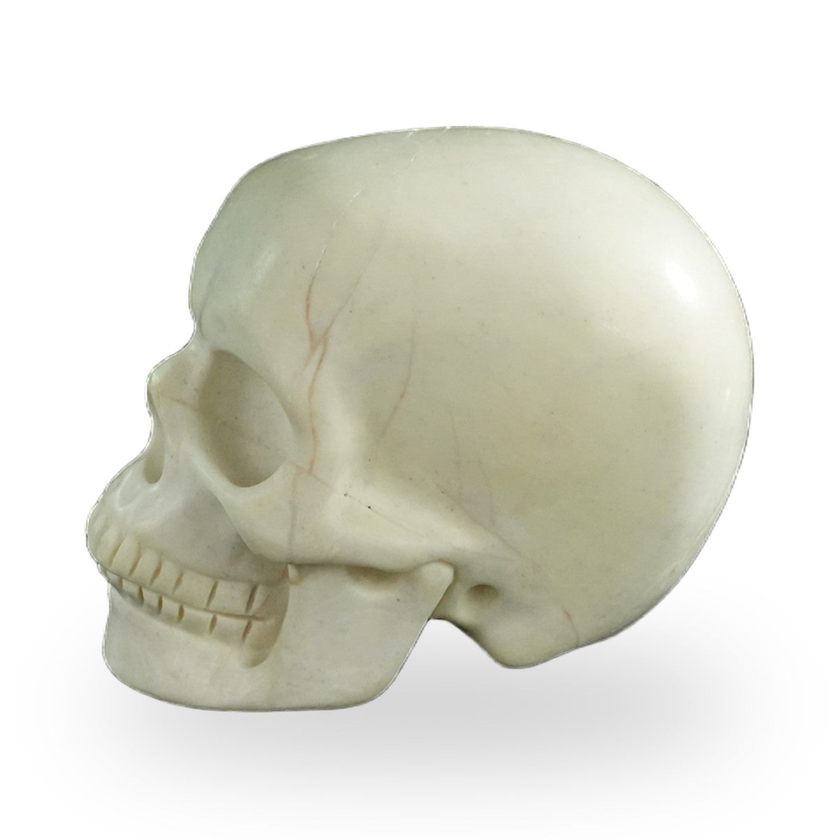 Ivory Jade crystal skull 3" SKH30IJ14 photo 5
