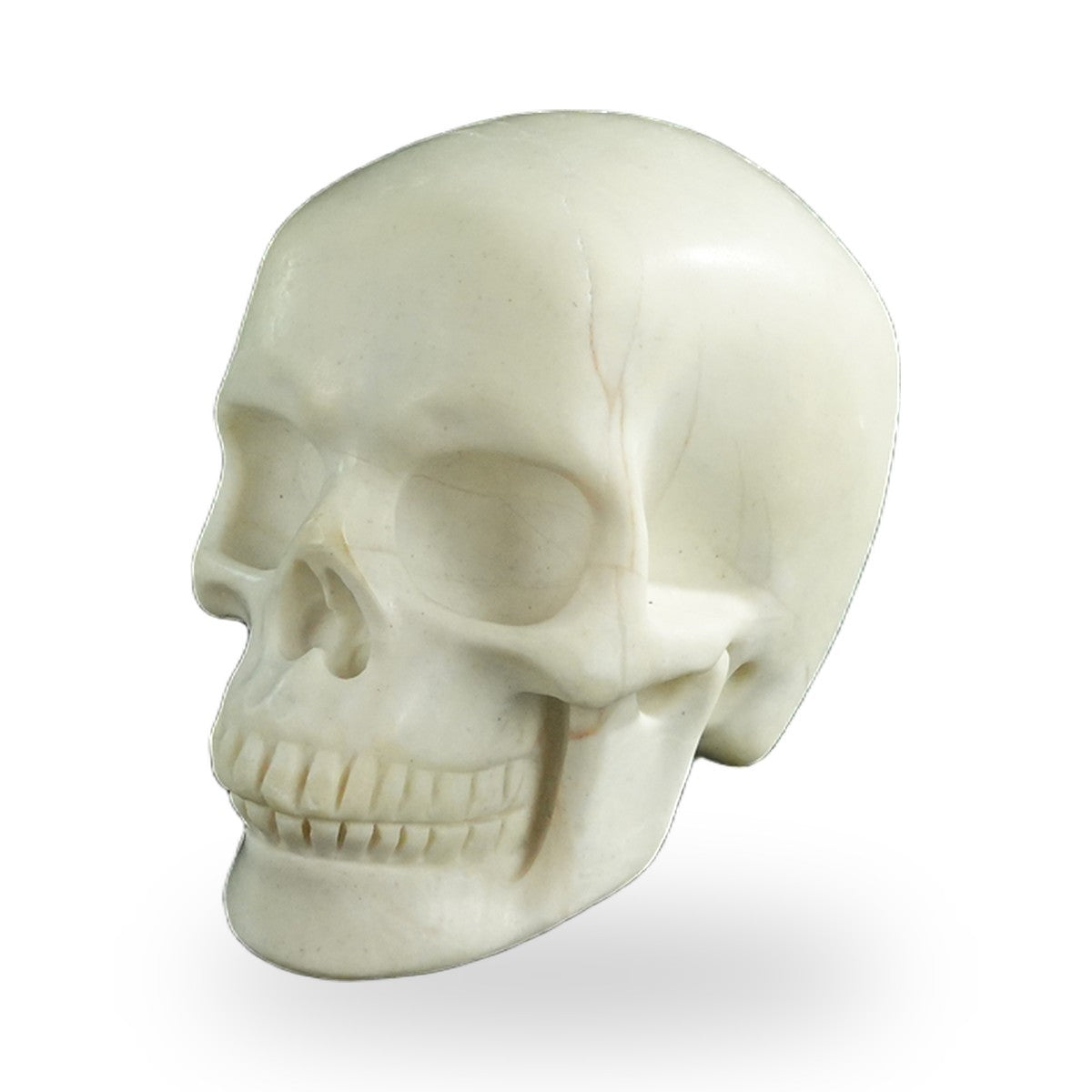 Ivory Jade crystal skull 3" SKH30IJ14 photo 7