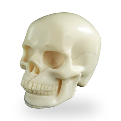 Ivory Jade crystal skull 3" SKH30IJ15 photo 7