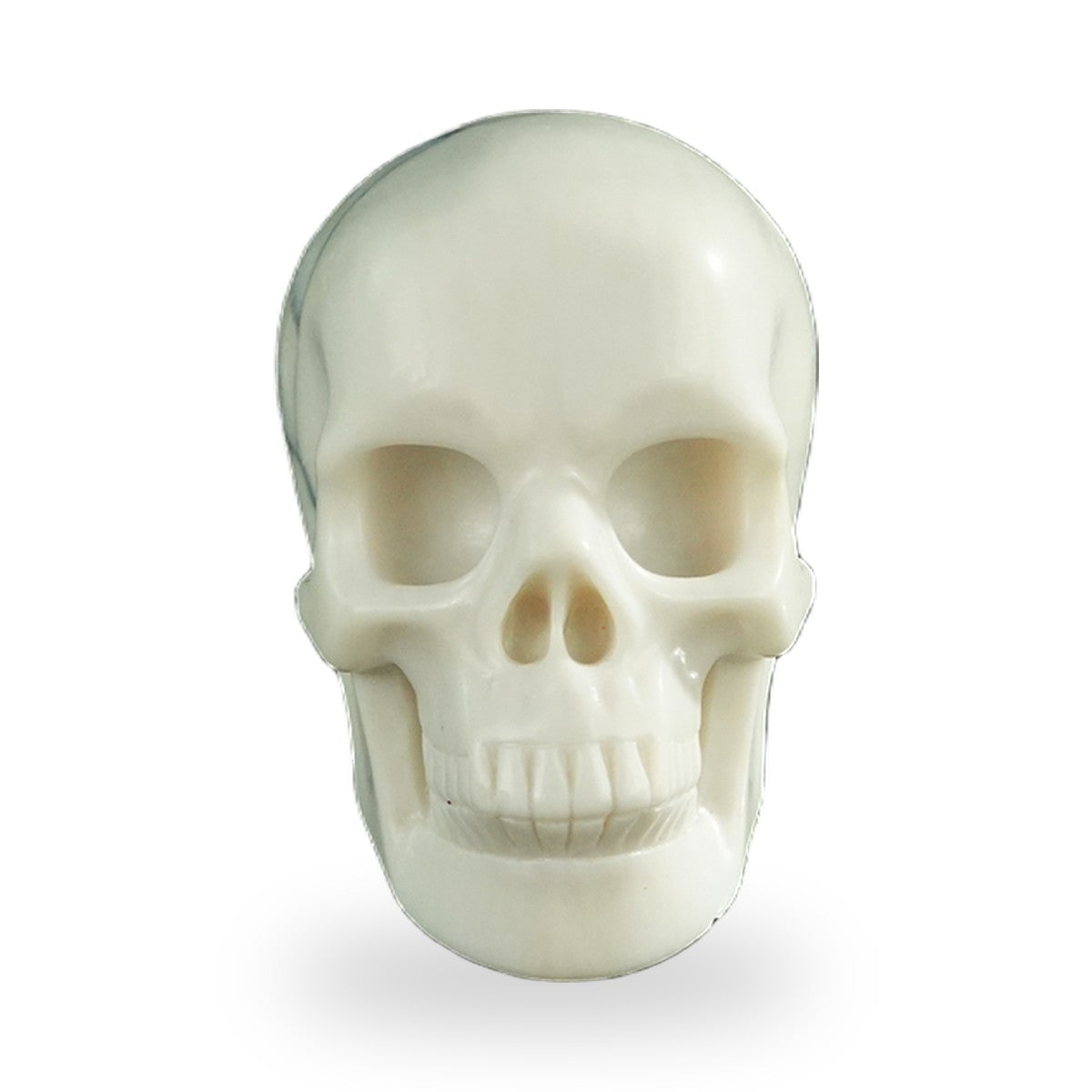 Ivory Jade crystal skull 3" SKH30IJ16 photo 1