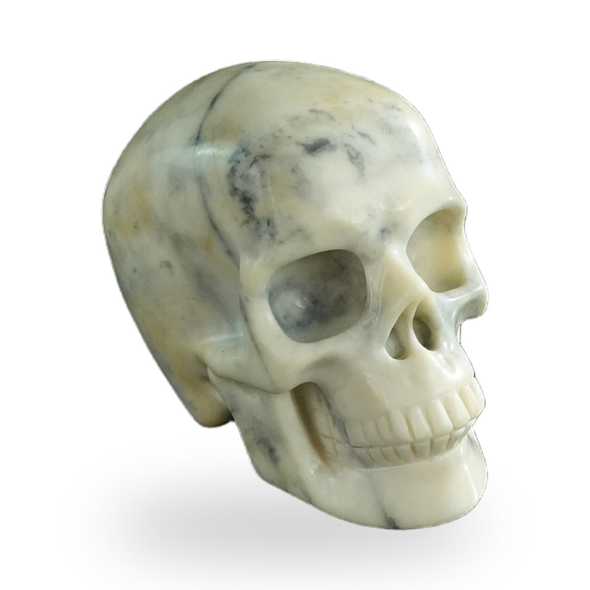 Ivory Jade crystal skull 3" SKH30IJ18 photo 3