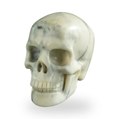 Ivory Jade crystal skull 3" SKH30IJ18 photo 8