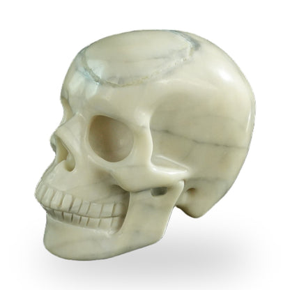 Ivory Jade crystal skull 3" SKH30IJ19 photo 6