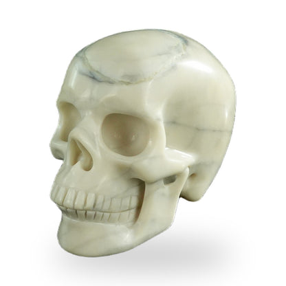 Ivory Jade crystal skull 3" SKH30IJ19 photo 7