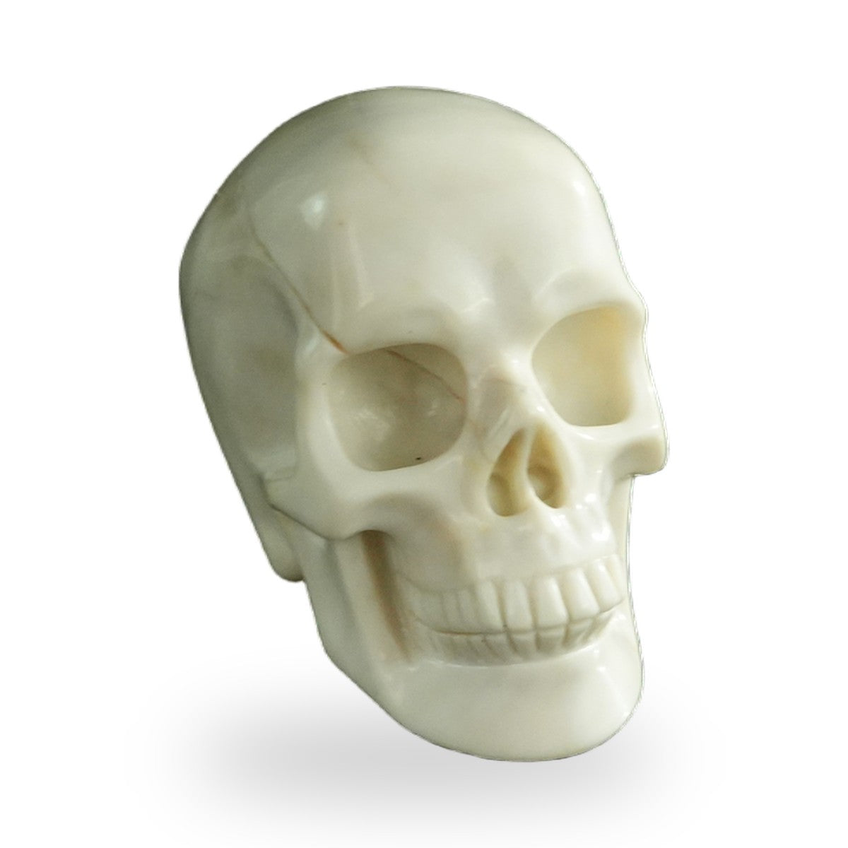 Ivory Jade crystal skull 3" SKH30IJ20 photo 2